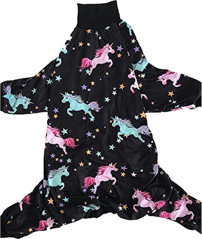 Tooth & Honey Pit Bull Pajamas - Unicorn Dog Pajamas - Lightweight Pullover Pjs - Full Coverage - Updated FIT