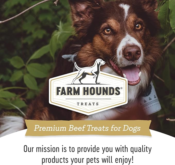 Farm Hounds - Beef Organs Bundle - Premium Beef Organs For Dogs - Made From 100% Humanely Raised Cattle - Great For Training & Treats - No Added Fillers - Made in USA - 4 Pack