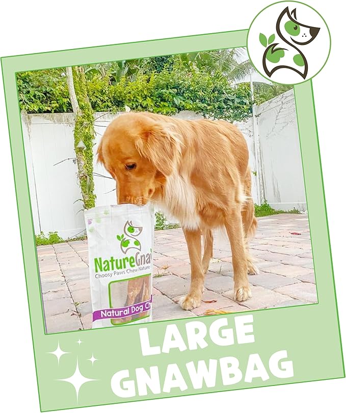 Nature Gnaws Variety Pack for Large Dogs (12 Count) - Bully Sticks, Beef Tendons and Tripe Twists for Dogs - Natural Long Lasting Beef Dog Chew Bones - Rawhide Free