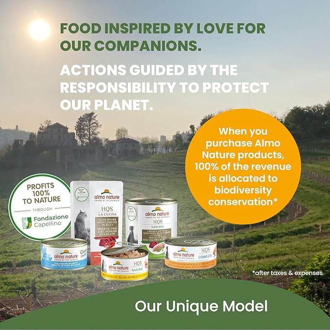 almo nature HQS Complete Wet Dog Food Tuna Stew with Veggies 5.5 oz (Pack of 48)