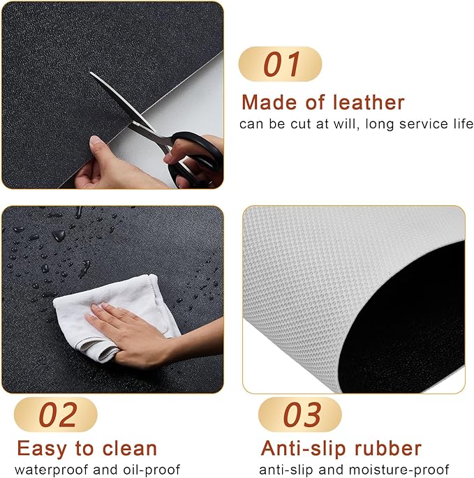 PVC Pet Crate Floor Protection Mat 24" X 38" XXL Washable Floor Covering Reusable Waterproof Non Slip Rug Whelping Pad for Pet