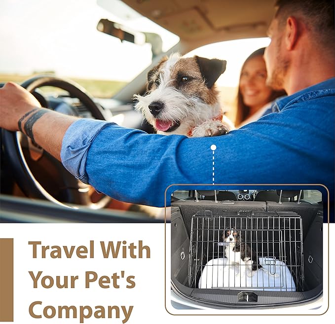 Black Standard Small 24 inch Dog Cage