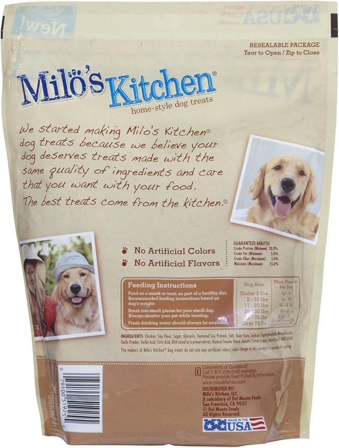 Big Heart Pet Milo'S Chicken Jerky Treats, 18 Oz