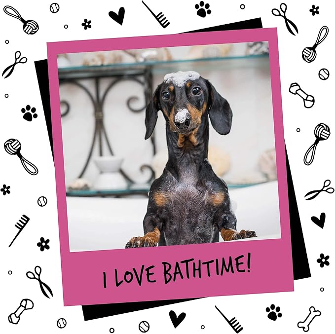 Baby Fresh Dog Shampoo 16.85 FL Oz - Grooming Product for Smelly Dogs With Baby Powder Scent - Best Puppy Shampoo, Conditioner, Vegan and Professional Pet Shampoo