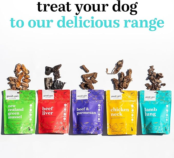Pet Treats, Air-Dried, Natural, Single Ingredient Dog Treat, Free Range, Grain Free Dog Treats, Toppers, Snacks, Lamb Lung 1.4 oz