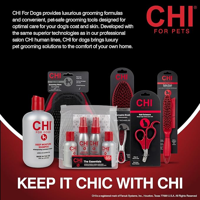 CHI for Pets Small Area Pet Hair Trimmer for Spot Trimming on Paws, Face and Ears | Sensitive Areas Fur Trimmer for Dogs or Cats