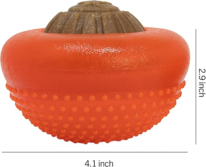 Starmark Everlasting Treat Bento Ball Tough Dog Chew Toy Large