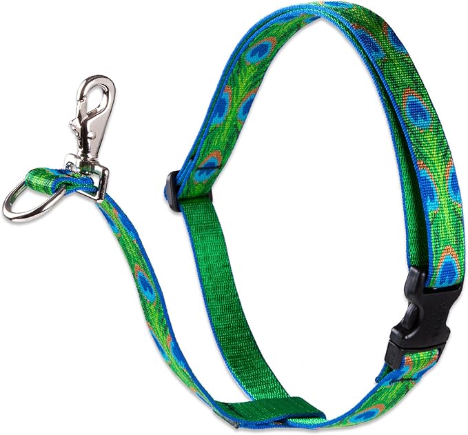 LupinePet Originals 3/4" Tail Feathers 16-26" No Pull Harness for Small-Medium Dogs