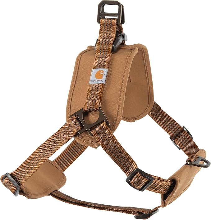 Carhartt Nylon Duck Training Dog Harness, Carhartt Brown, X-Large