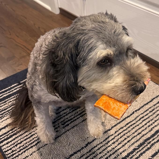 Fieldcrest Farms Nothin to Hide Flip Chips Dog Chews - Natural Rawhide Alternative Treats for Dogs, Collagen Based Snack for Moderate Chewers Up to 35lbs, Beef Flavor - 2 Packs (16 Chips)