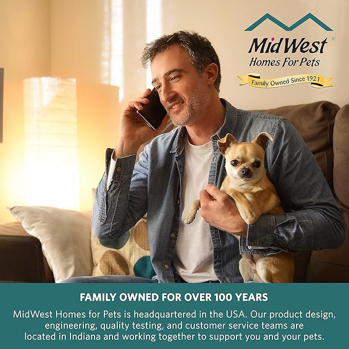 MidWest Homes for Pets Metal Dog Crate Replacement Pan; 36 inch