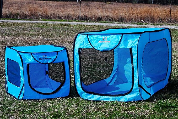 Bark Brite Pop Open Collapsible Travel Crate in 2 Sizes (Extra Large)