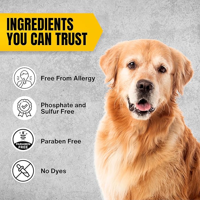 2-Pack Oatmeal Bath for Bissell Barkbath No Rinse Dog Shampoo - Natural & Waterless Dog Shampoo for Fresh & Clean Coat - Gentle Dog Dry Shampoo for Dogs - Alcohol Free Dog Wash Solution (20 Fl Oz)