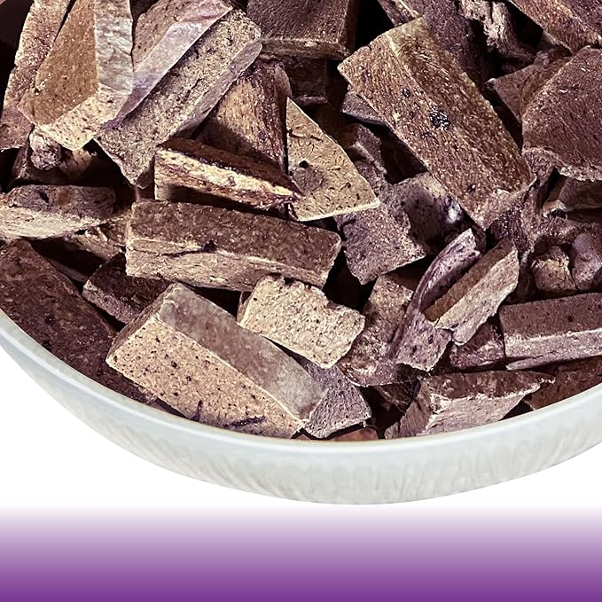 Northwest Naturals Raw Rewards Freeze-Dried Pork Heart Treats for Dogs and Cats - Bite-Sized Pieces - Healthy, 1 Ingredient, Human Grade Pet Food, All Natural - 3 Oz (Pack of 3)