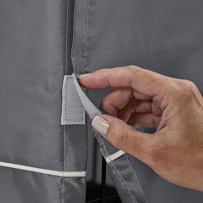 New World Dog Crate Comfort Kit by, Matching Dog Crate Cover & Dog Bed to Make Your Dogs Crate Their Home, Compatible with Midwest Homes for Pets & New World Dog Crates, Fits 48-Inch Dog Crate, Gray