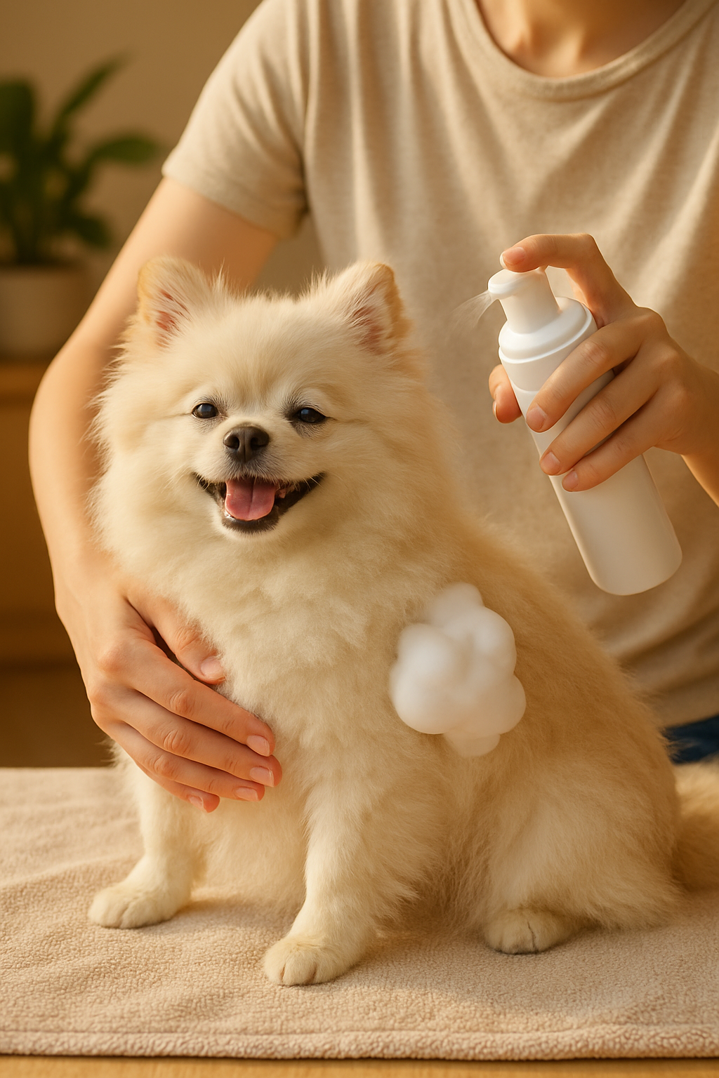 🐾 Today’s Little Chaos & A Life-Saving Foam 🛁✨