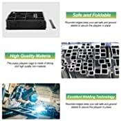 BestPet 32"x32" Heavy Duty 8 Panel Folding Metal Pet Playpen Dog Exercise Fence with Door