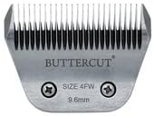 Geib Buttercut #4F Wide Stainless Steel A5 Detachable Clipper Blade. fits All A5 Type Clippers