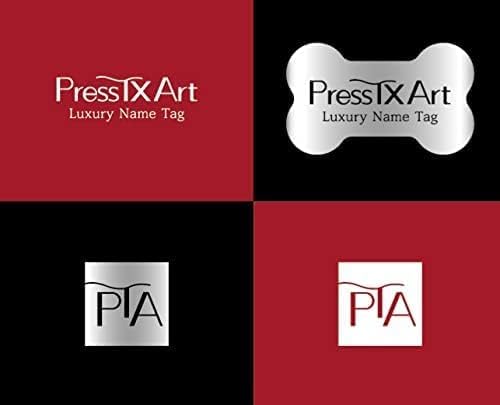 [Press TX Art] Multicolor Blank Discs Aluminum Tag Anodized Aluminum Stamping Blanks for DIY Decorative Craft Pet Dog ID Tags Blank with Ring (Round)