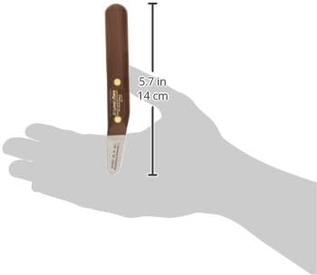 Mars Professional Dog Stripping Knife Grooming Tool, Short, Extra-Fine and Rounded End, Ideal for Face, Head, and Ears