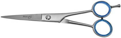 Kenchii Show Gear Grooming Scissors, 4.5 Inch Straight Shears, Dog Scissors for Grooming, Heavy Duty, Durable and Sharp