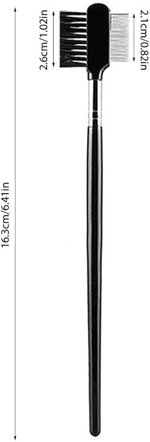 Black Dog Combs Head Brush Cleaning Tear Stain Remover Kitten Puppy Pet Eye Comb Pet Products for Small Cat Dog Double-Sided Comb Brush Pets Grooming Combs for Dogs Cats Removing Crust and Mucus