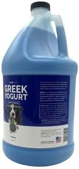 Bark2Basics Blueberry Greek Yogurt Shampoo, 1 Gallon - Protein Pet Shampoo, All Natural Ingredients, Restores Moisture, 16 to 1 Dilution, Gentle Clean
