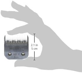 Geib Buttercut Stainless Steel Dog Clipper Blade, Size-4 Skip Tooth, 3/8-Inch Cut Length