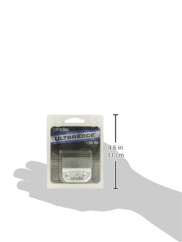 Andis Carbon-Infused Steel UltraEdge Dog Clipper Blade, Size-50SS, 1/125-Inch Cut Length (64185)