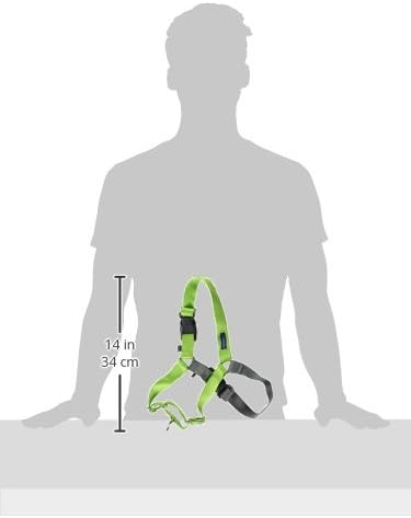 PetSafe Easy Walk No-Pull Dog Harness - The Ultimate Harness to Help Stop Pulling - Take Control & Teach Better Leash Manners - Helps Prevent Pets Pulling on Walks, Medium/Large, Apple Green/Gray