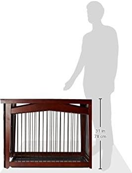 Merry Pet 2-in-1 Configurable Pet Crate and Gate, Medium