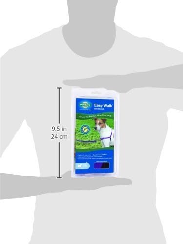 PetSafe Easy Walk No-Pull Dog Harness - The Ultimate Harness to Help Stop Pulling - Take Control & Teach Better Leash Manners - Helps Prevent Pets Pulling on Walks, Small, Deep Purple/Black