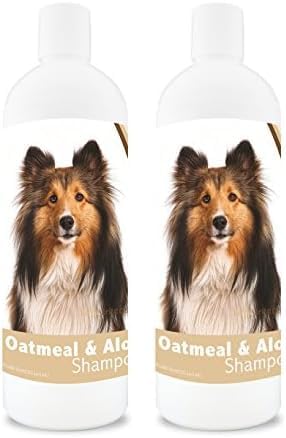 Healthy Breeds Shetland Sheepdog Oatmeal Shampoo with Aloe 16 oz (Pack of 2)