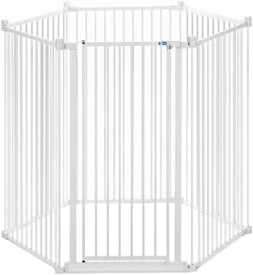 Carlson Pet Yard and Convertible Super Wide Gate
