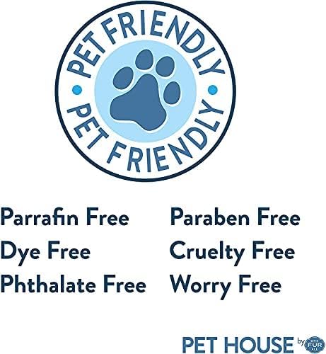 One Fur All Pet House Wax Melts - Hollyberry Scent - Pack of 2 - Long-Lasting, Natural, Pet-Friendly Odor Eliminating Wax Melts