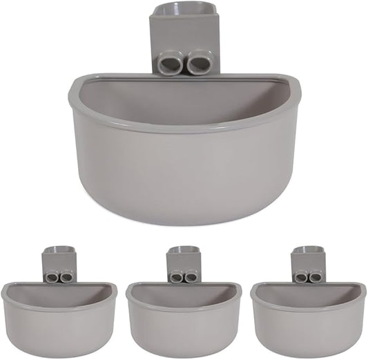 Petmate Kennel Bowl, Large (Pack of 4)