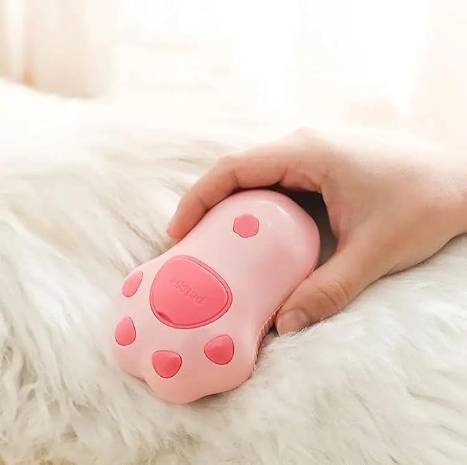 Pet Hair Brush with Mist Function, Pink - Ultimate Grooming Tool for Cats & Small and Medium-sized Dogs, Suitable for All Hair Types, Works with Dry Shampoo and Dander Removal
