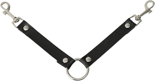 Dog Kennel Fan Hanging Utility Straps for Ryobi P3320 Fan Holder, Waterproof Dog Crate Fan Strap with Swivel Spring Clips Suitable for Any Kennel, Black