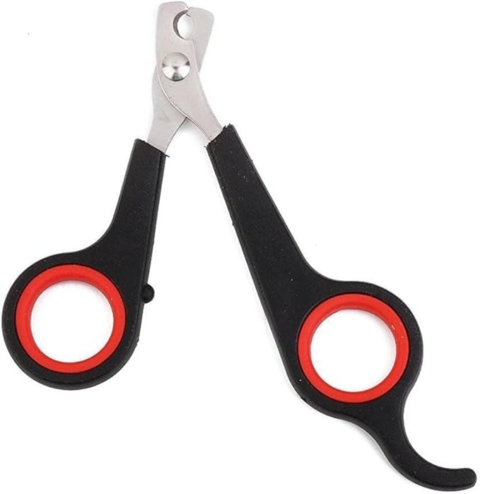 Black Pet Supplies Pet Accessories Trumpet Dog Cat Bird Nail Scissors Nail Clippers Trimmer Pet Grooming Supplies Grooming Brushes, Pets are Good Friends of Mankind Claw Care