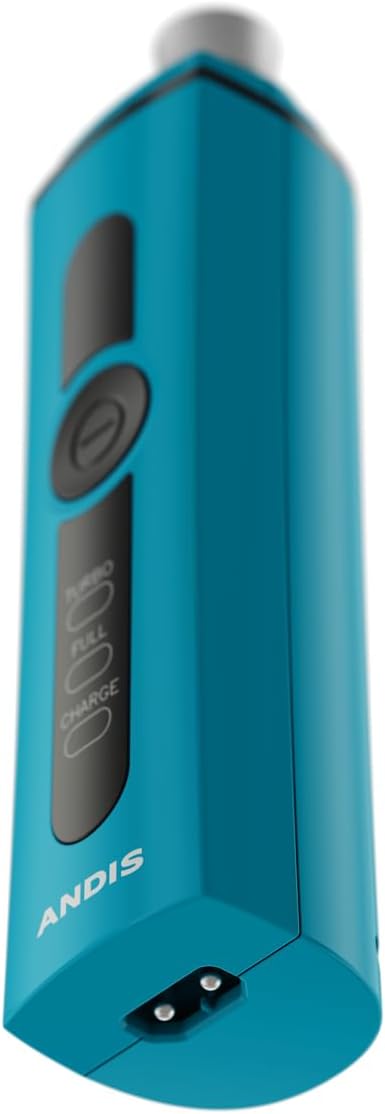 Andis Professional 2-Speed Cord/Cordless Animal Nail Grinder with Rechargeable Lithium-Ion Battery, Blue, 561553