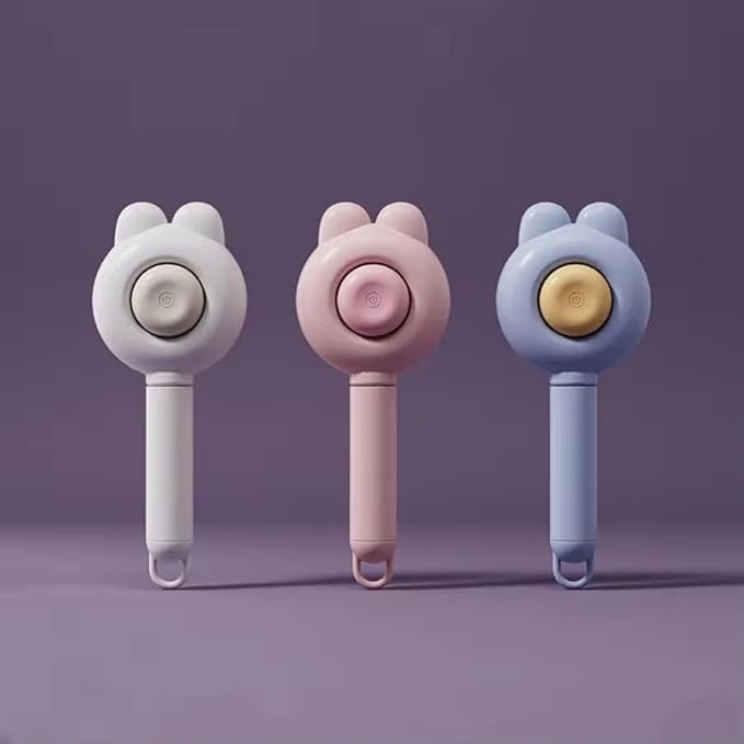 BBELLE CO Self-Cleaning Slicker Brush for Dogs & Cats – Skin-Friendly Grooming & Deshedding Tool for Shedding Pets, Durable Pet Accessories, Easy to Use, Blue. (GRAY)