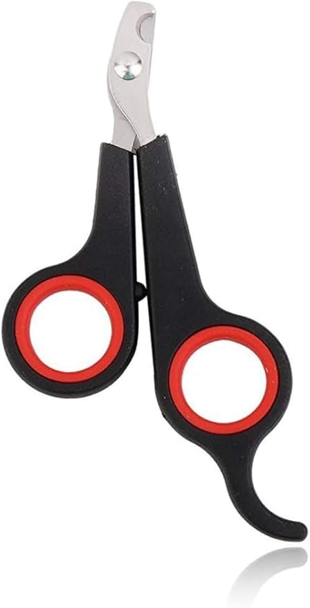 Black Pet Supplies Pet Accessories Trumpet Dog Cat Bird Nail Scissors Nail Clippers Trimmer Pet Grooming Supplies Grooming Brushes, Pets are Good Friends of Mankind Claw Care