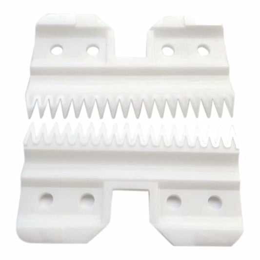2pcs 18Teeth Ceramic Blade Fast Feed Clippers Replacement Blades for A5 Grooming Cutter Series, 18Teeth Andis Blade Parts (3F/3FC, 4F/4FC, 5F,/5FC, 7F/7FC, 3#, 4#, 5#,7#, 8.5#, 9#, 10#)