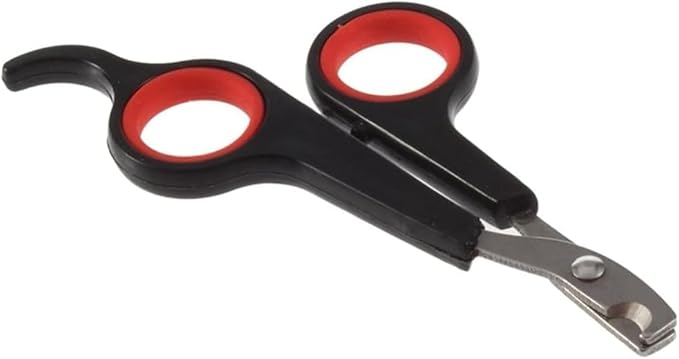 Black Pet Nail Claw Grooming Scissors Clippers for Dog Cat Bird Gerbil Rabbit Ferret Small Animals Practical and Attractive Dog Claw Care