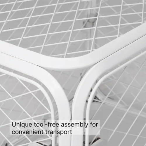 DIGGS Evolv Dog Crate - Slim, Durable Dog Kennel with Removable Ceiling Panel and Modular Design - Safe, Stylish, and Convenient (Ash, Extra Large)