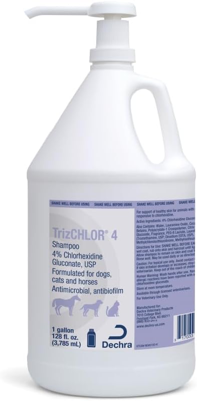 4 Shampoo for Dogs, Cats and Horses, Gallon