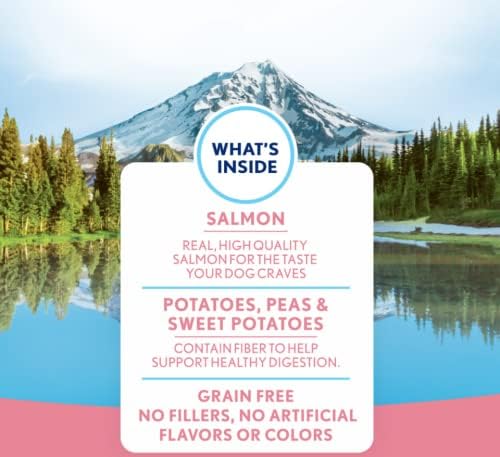 Natural Balance Limited Ingredient Diets Mini Rewards Soft and Chewy Dog Treats (Salmon, 3 Pack / 5.3-Ounces Each)