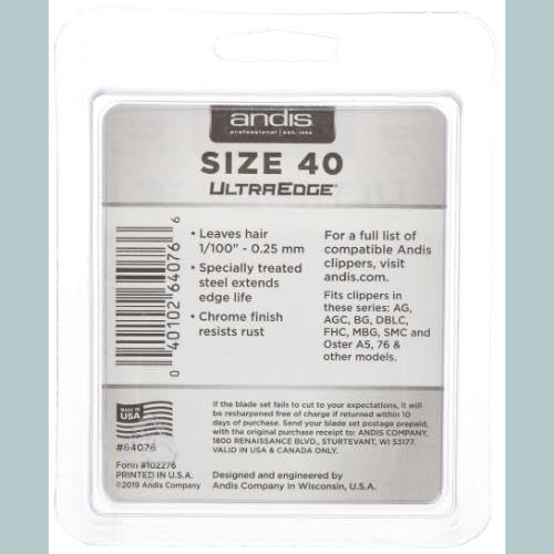 Andis 64930 UltraEdge Detachable Blade, Size 5/8HT