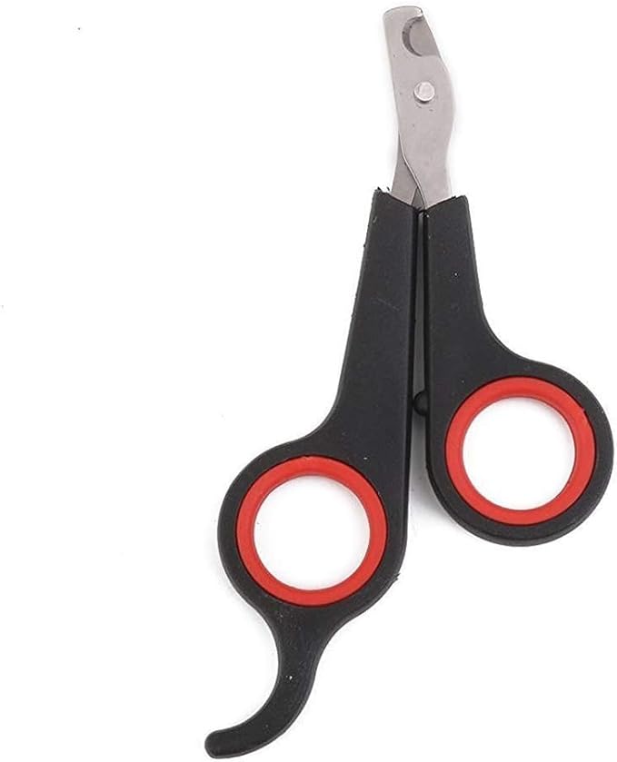 Black Pet Supplies Pet Accessories Trumpet Dog Cat Bird Nail Scissors Nail Clippers Trimmer Pet Grooming Supplies Grooming Brushes, Pets are Good Friends of Mankind Claw Care