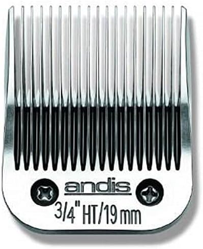 Andis Stainless Steel Pro Quality Grooming Ceramic Edge Clipper Blades Choose Size !(# 7FC Finish Blade = 3.2mm)